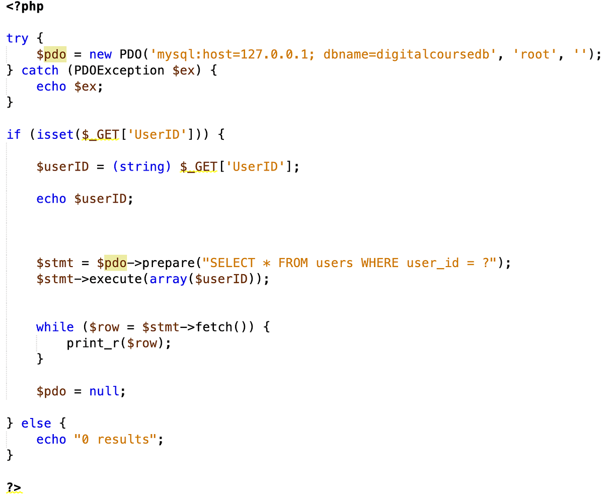 Why is my Prepared Statement not working? - MySQL database - PHPHelp