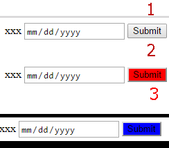 input type submit button hover css